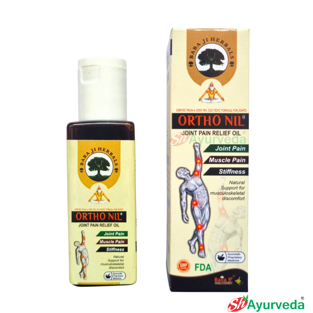 Ortho Nil Oil by Babaji Herbals | 50ml | Natural Joint Pain Relief