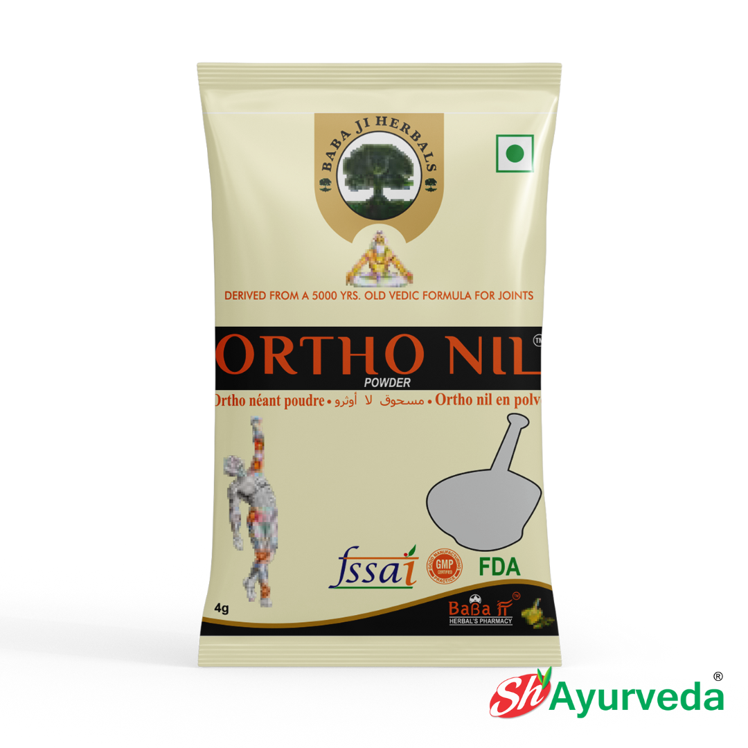 ORTHO NIL POWDER POUCHES | BABAJI HERBAL FREE DELIVERY