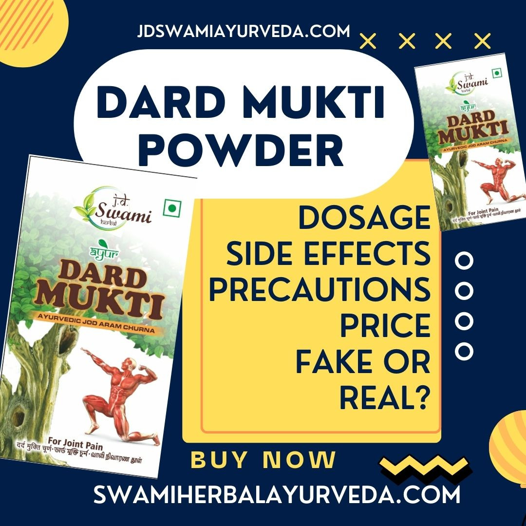 Dard Mukti Powder Benefits, Side effects, Dosage & Precautions